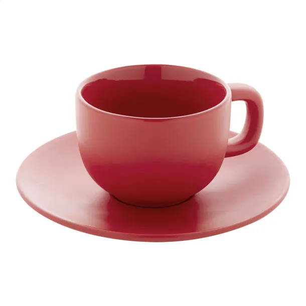 Caturra Plus cappuccino cup set Red
