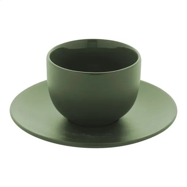 Caturra Plus cappuccino cup set Green