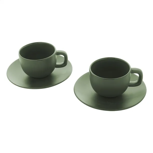 Caturra Plus set šalica za cappuccino Zelena