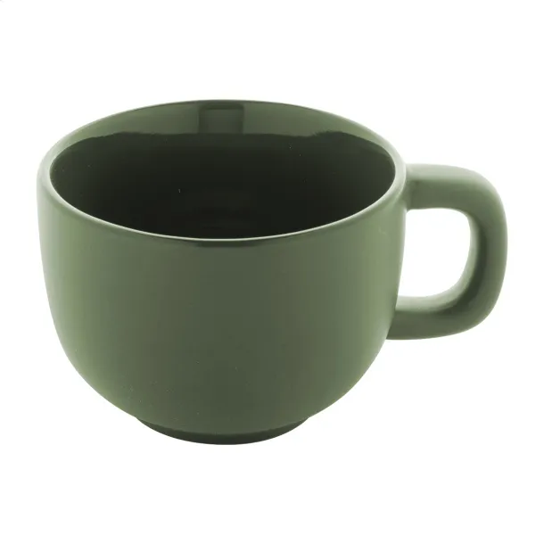 Caturra Plus cappuccino cup set Green