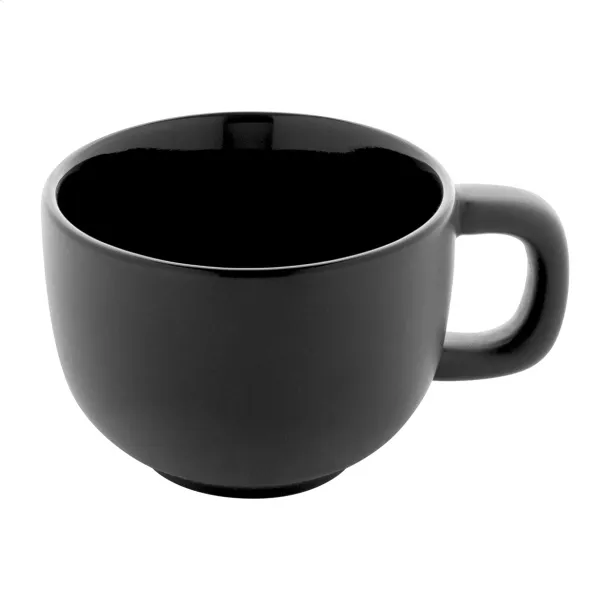 Caturra Plus set šalica za cappuccino Crna
