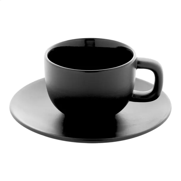 Caturra Plus set šalica za cappuccino Crna