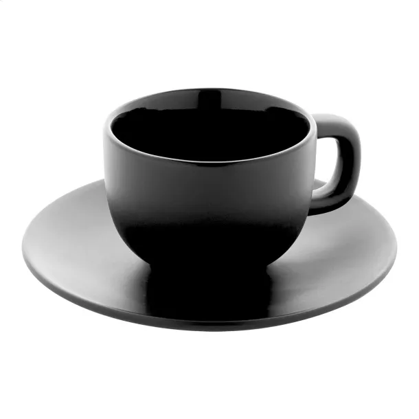 Caturra Plus cappuccino cup set Black