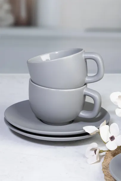 Caturra Plus set šalica za cappuccino Siva