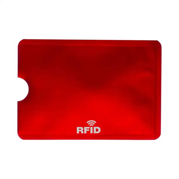 Allux etui za kreditne kartice Crvena