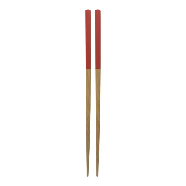 Sinicus bamboo chopsticks Red Natural