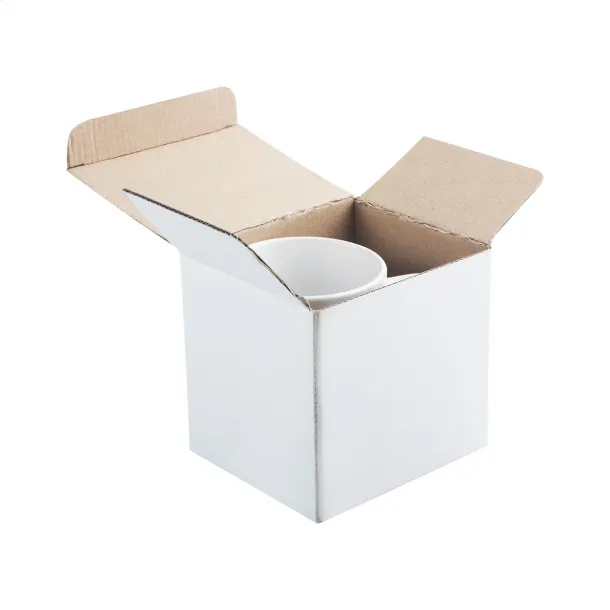 Three mug box White
