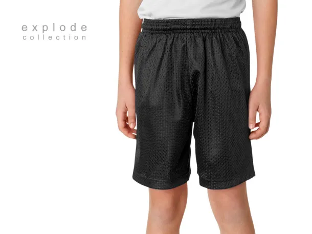 SPORTY KIDS kid’s sports shorts - EXPLODE Black