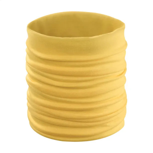 Summit multi-purpose scarf Yellow