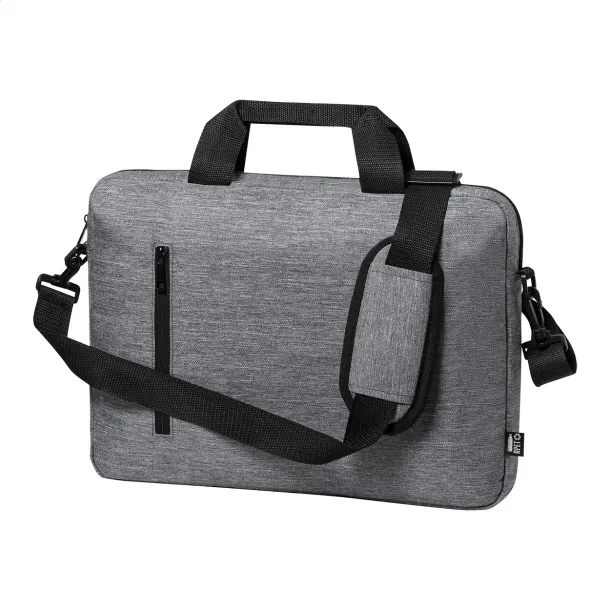 Doppex aktovka od RPET-a, 15" ash grey