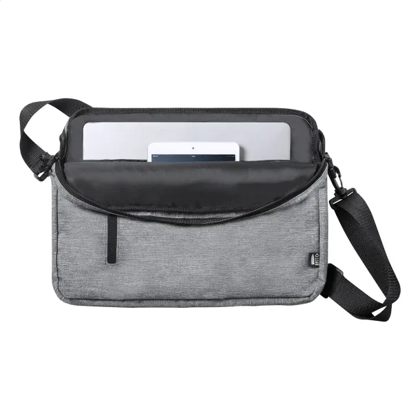 Doppex aktovka od RPET-a, 15" ash grey