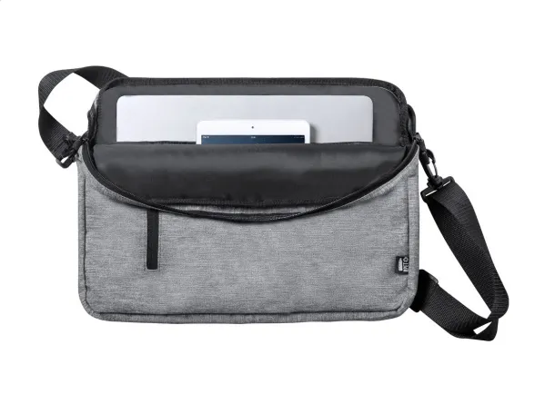 Doppex aktovka od RPET-a, 15" ash grey