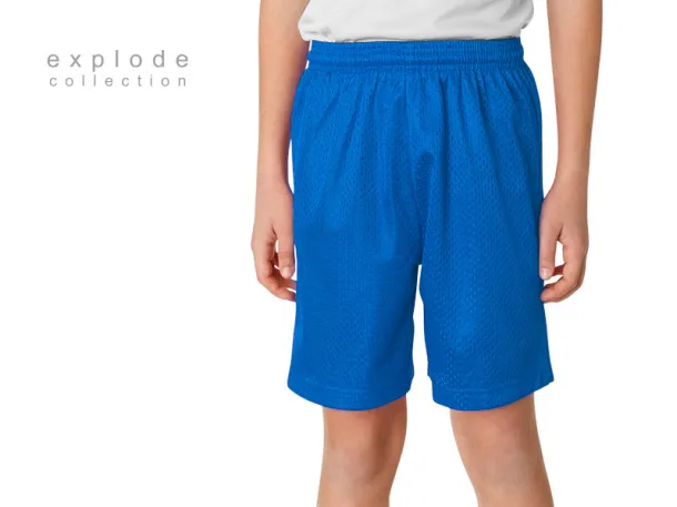 SPORTY KIDS kid’s sports shorts - EXPLODE Royal blue