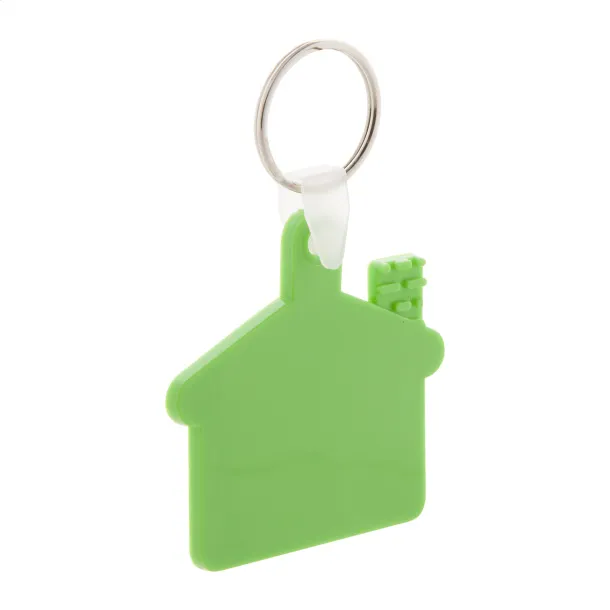 Cottage keyring Green