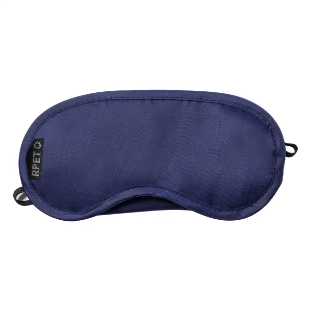 Jetlag RPET travel eye mask Dark blue