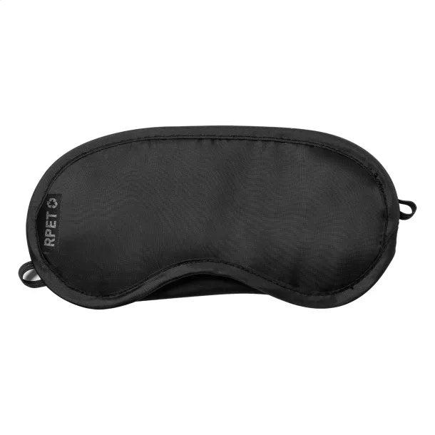 Jetlag RPET travel eye mask Black