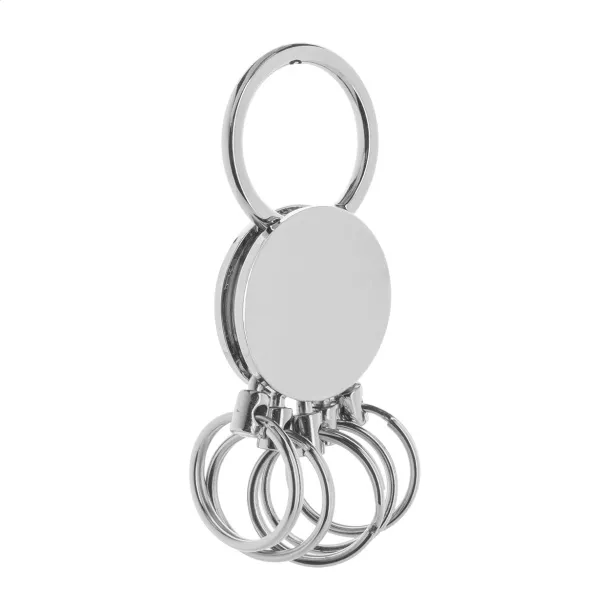 Cinco keyring Silver