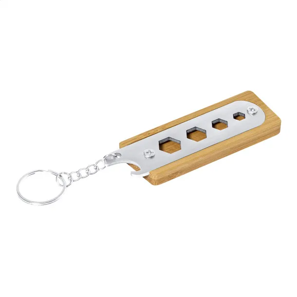 Farina multi tool keyring Natural
