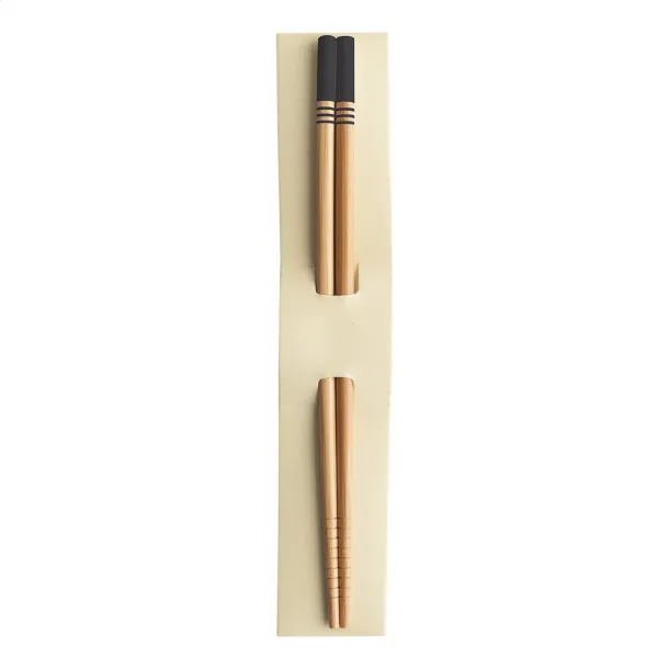 Temaki chopsticks Black Natural