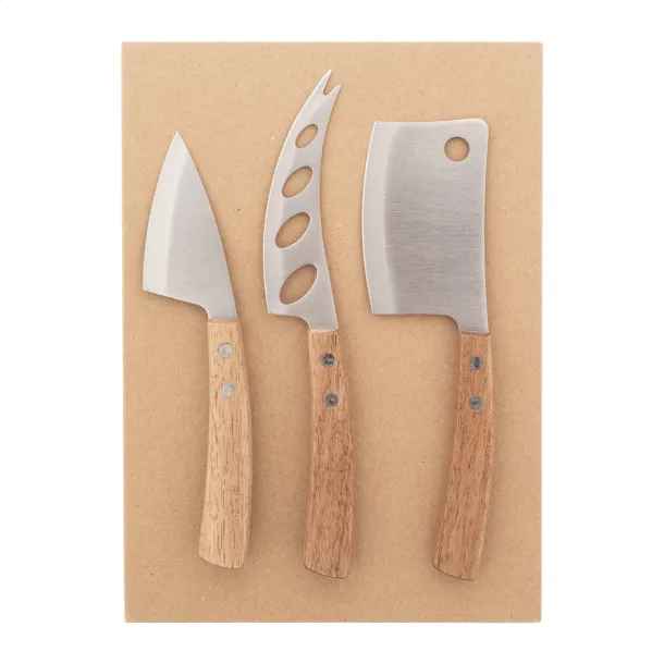 Fontina set noževa za sir Prirodna