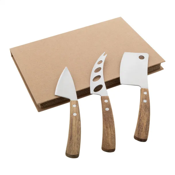 Fontina set noževa za sir Prirodna