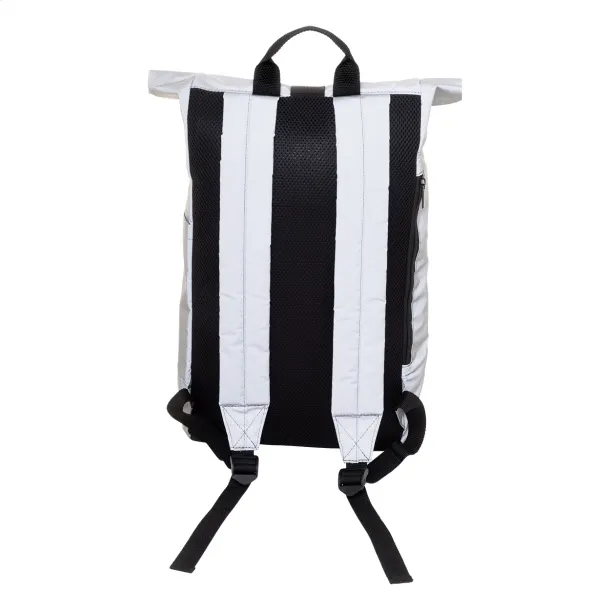 Lumiroll reflective RPET backpack Silver