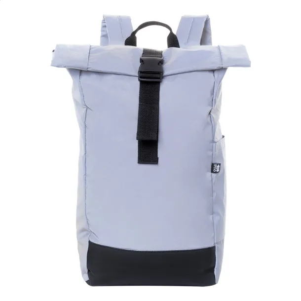 Lumiroll reflective RPET backpack Silver