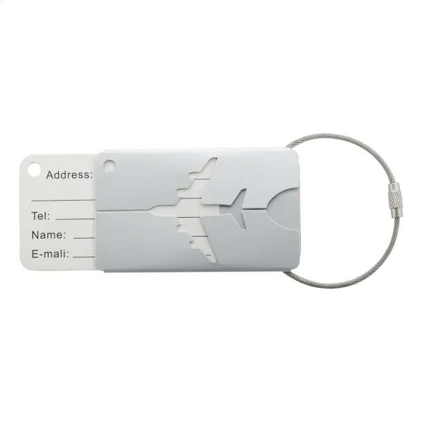 Orlando luggage tag Silver