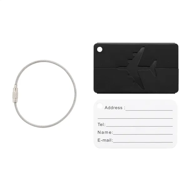 Orlando oznaka za prtljagu Crna