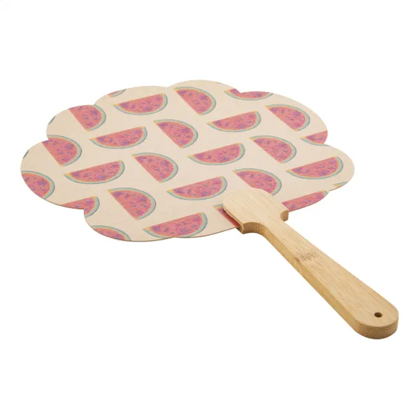 Digibreeze Eco custom hand fan Natural