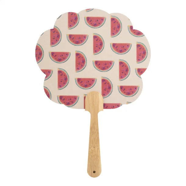 Digibreeze Eco custom hand fan Natural