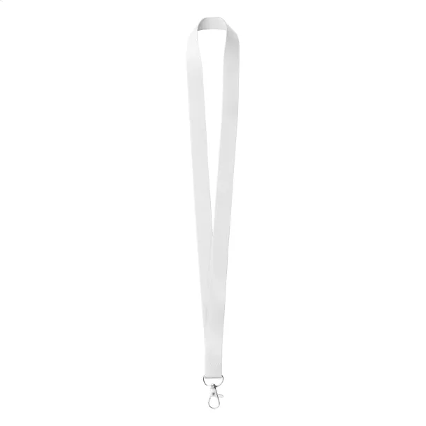 Subyard A custom sublimation lanyard White