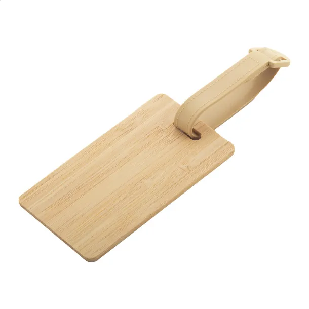 Jakarta luggage tag Natural