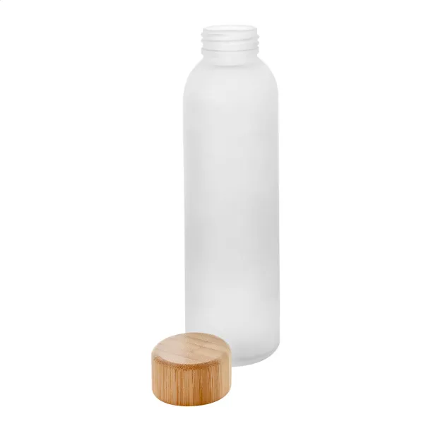 Cloody staklena sportska boca, 500 ml frosted white