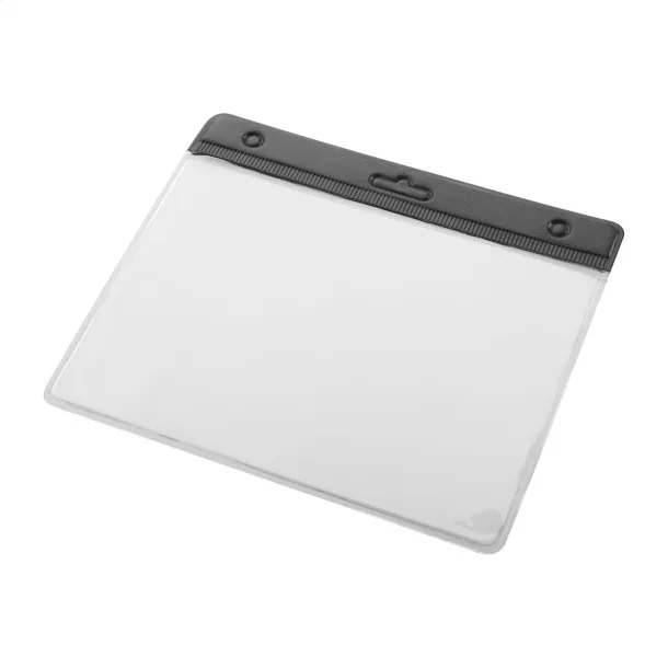 Bahhol badge holder Black Transparent