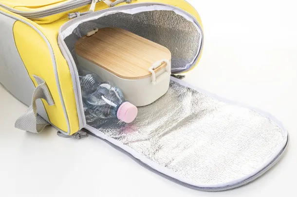 Inuit RPET cooler bag Yellow