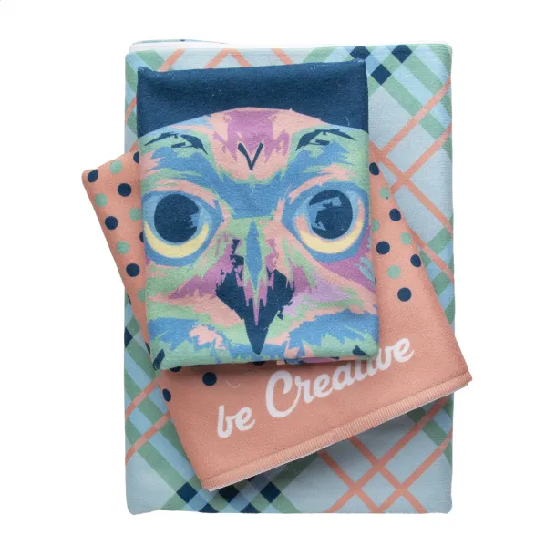 CreaTowel S ručnik za sublimaciju, 400 g/m². Bijela