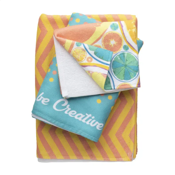 CreaTowel S ručnik za sublimaciju, 400 g/m². Bijela