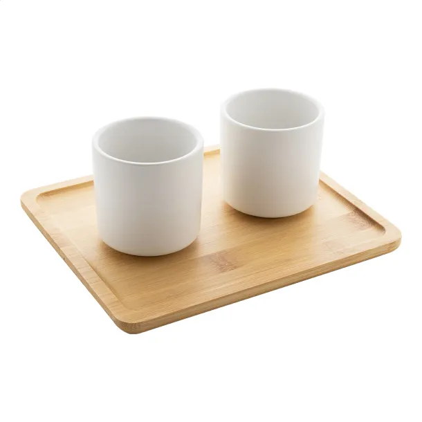 Baicha tea set White