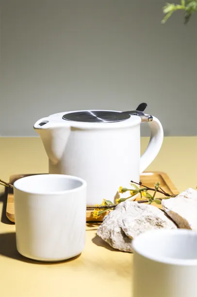 Baicha tea set White
