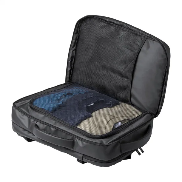 Kashing 17" laptop ruksak i torba za dokumente Crna