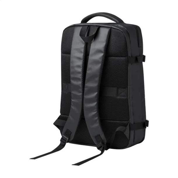 Kashing 17" laptop ruksak i torba za dokumente Crna