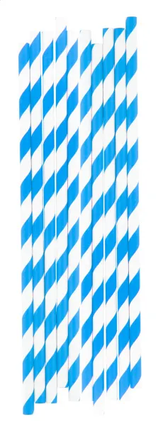 StriStraw straw set Blue White
