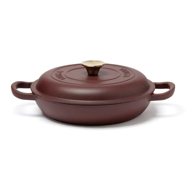  VINGA Monte enameled cast iron sauté pan - Vinga Red 