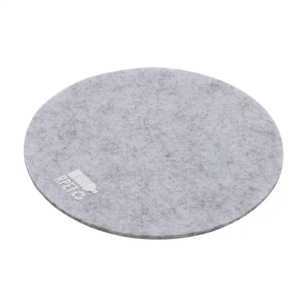 Hefe RPET felt coaster Grey