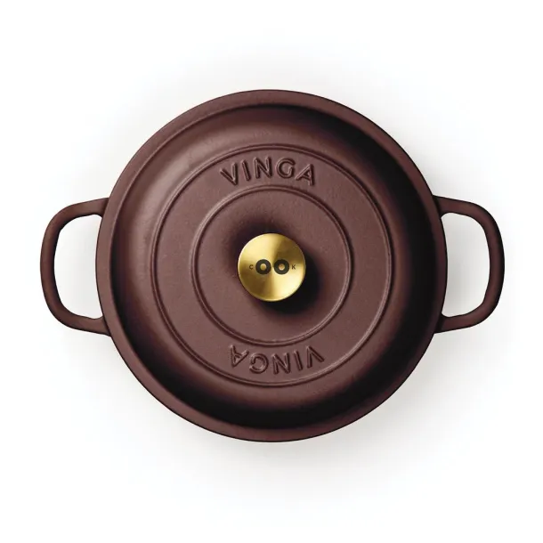  VINGA Monte enameled cast iron sauté pan - Vinga Crvena 