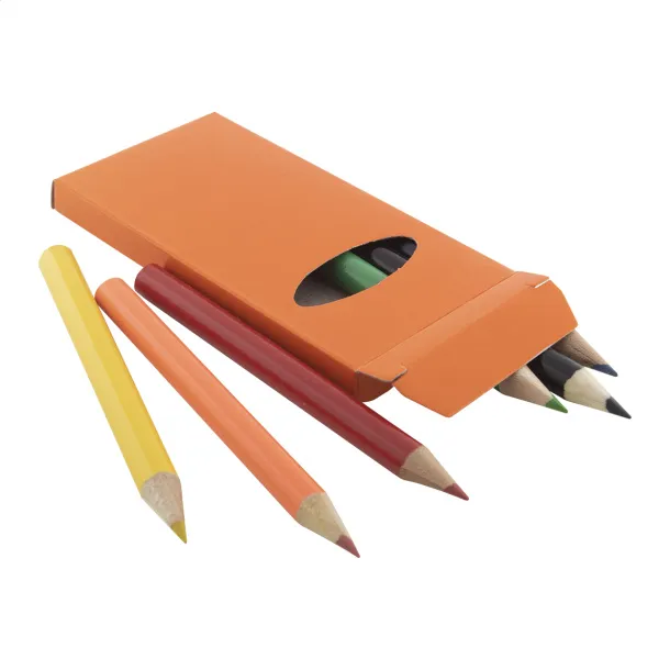 Lionni 6 pc pencil set Orange