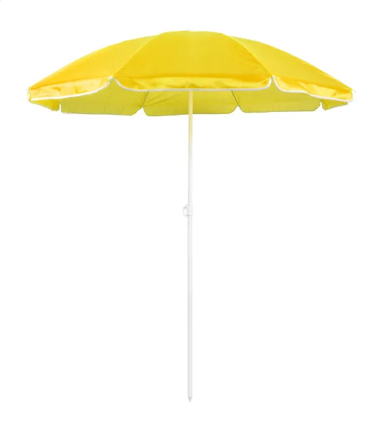 Givon beach umbrella Yellow White