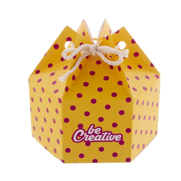 CreaBox HexaCord M hexagonal gift box Bijela