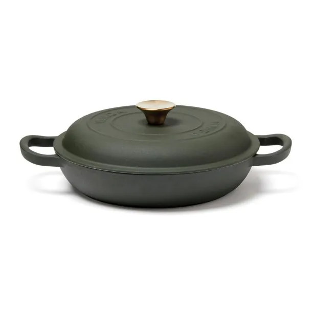  VINGA Monte enameled cast iron sauté pan - Vinga Green 